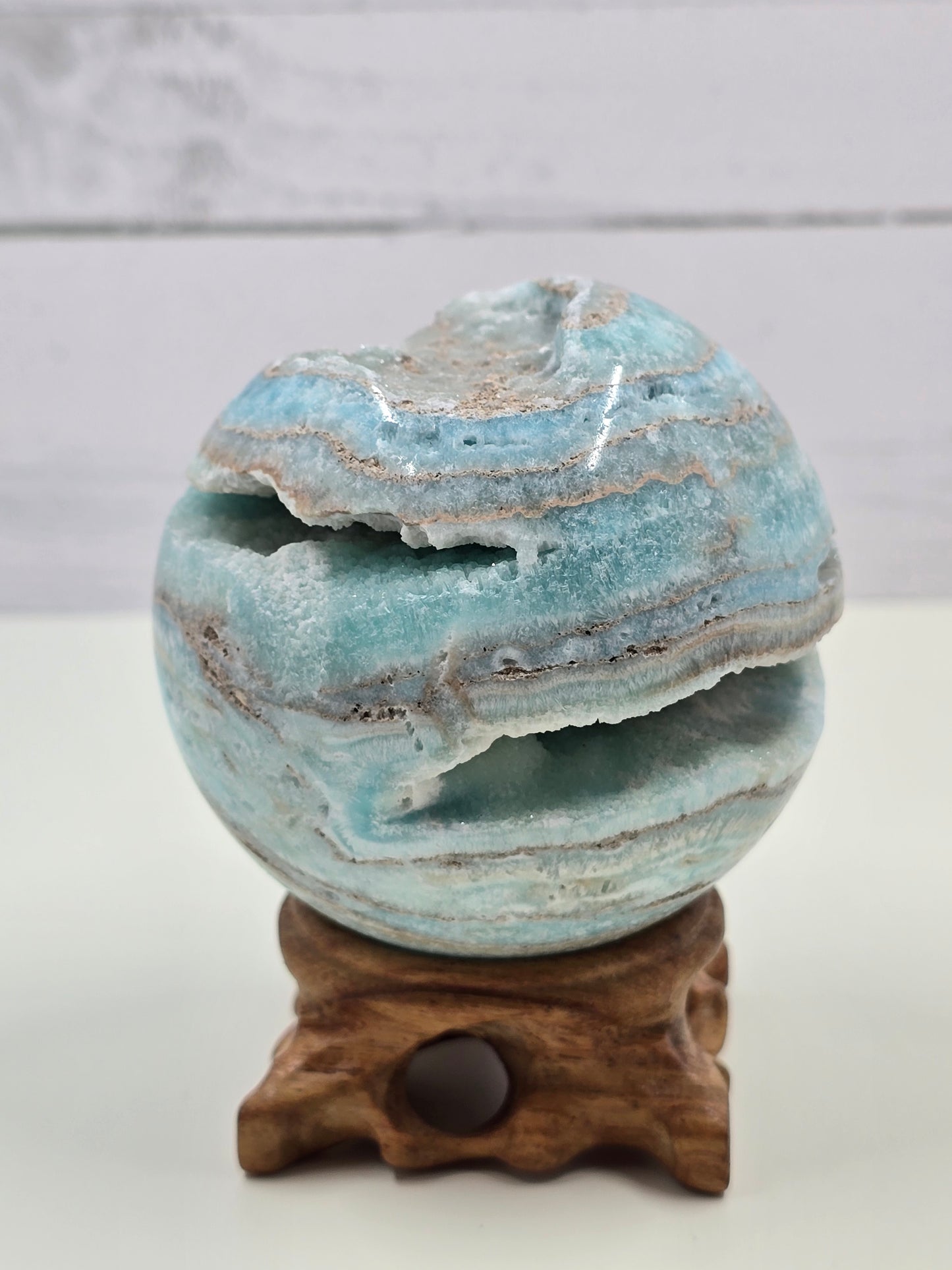 Carribean Calcite sphere