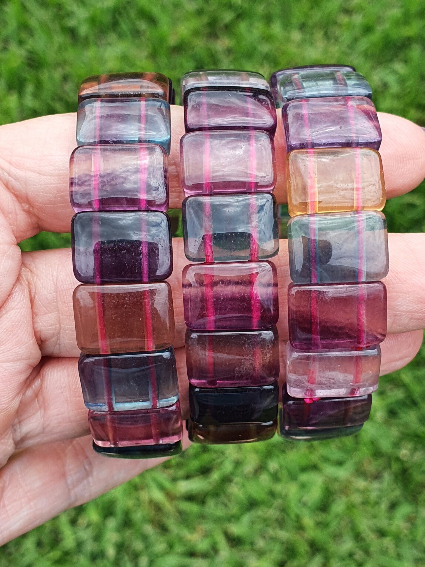 Rainbow Fluorite bracelet