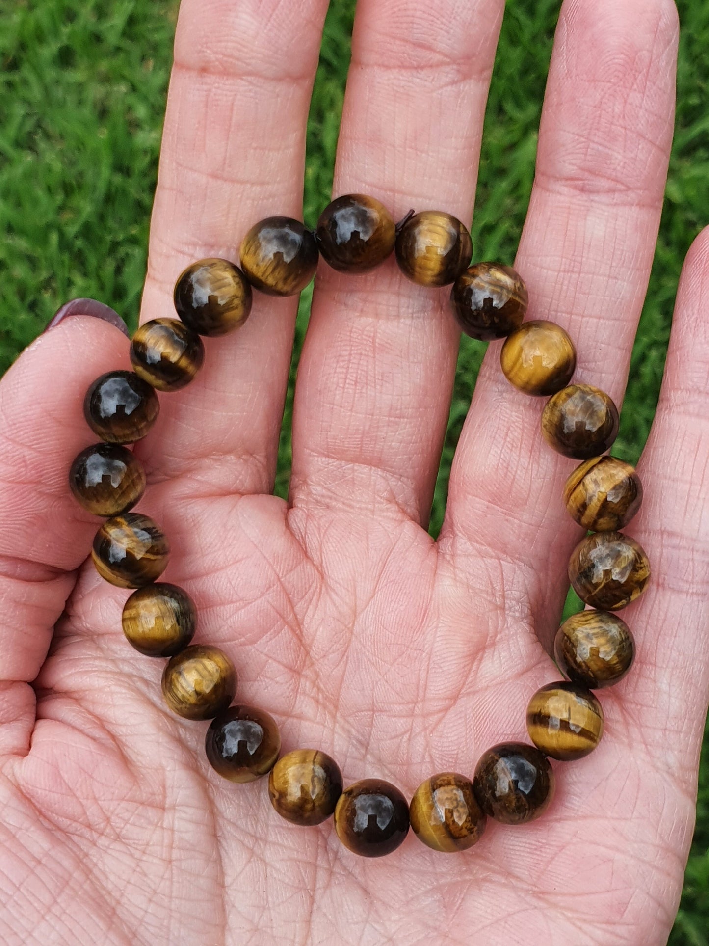 Tigers eye yellow 8mm bracelet