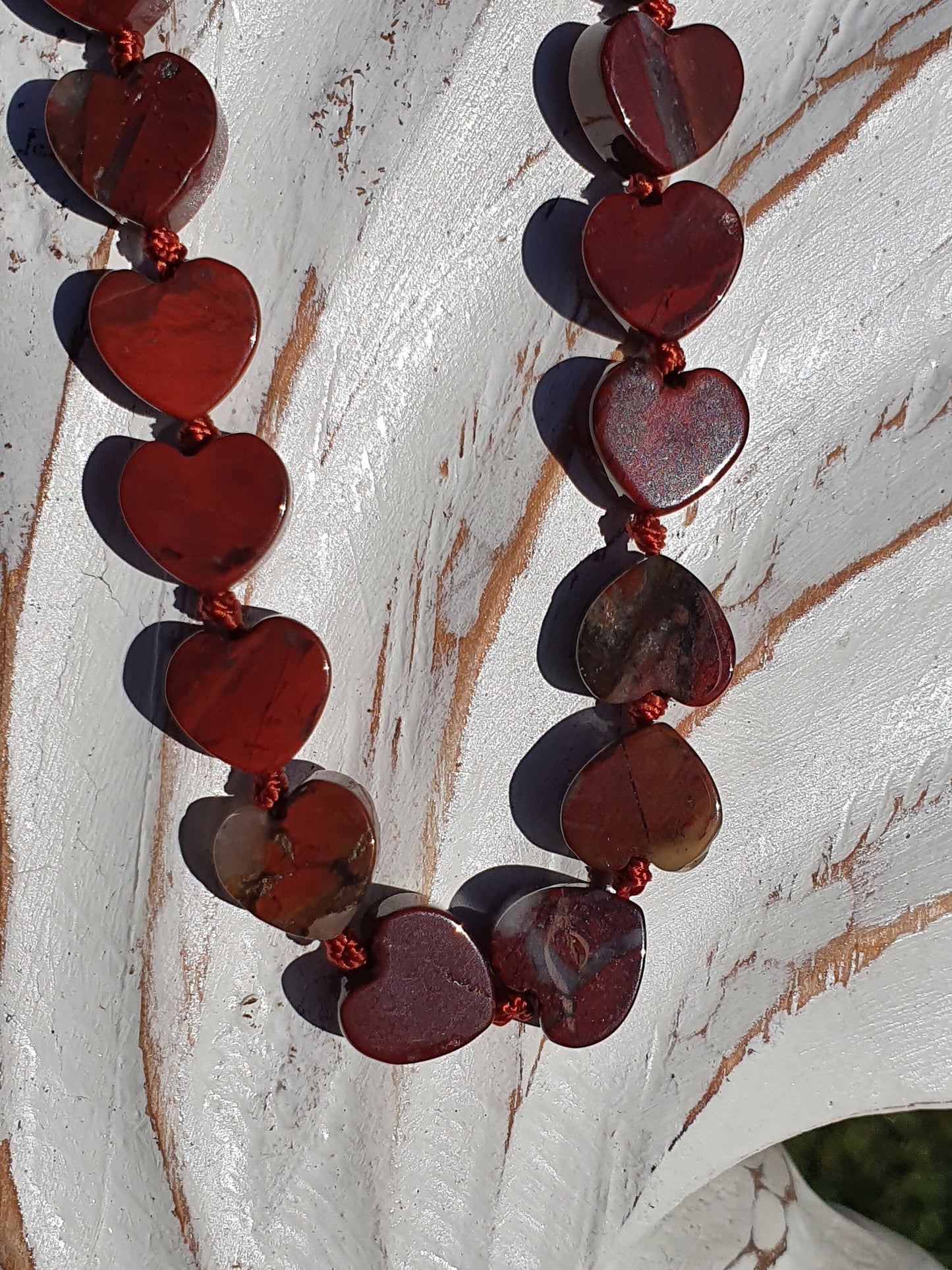 Chain of hearts necklace