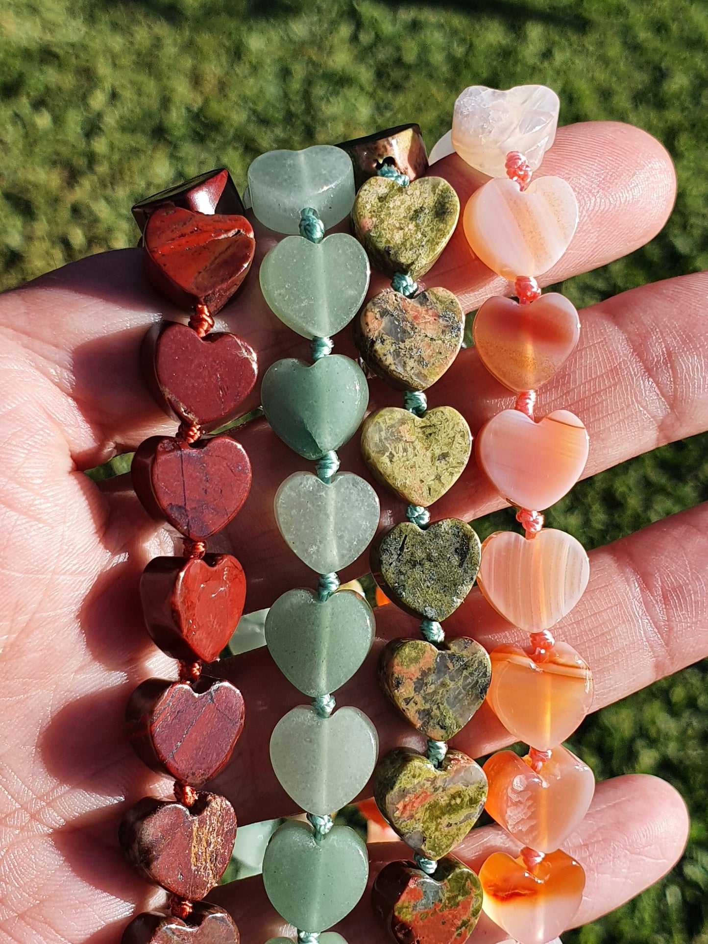 Chain of hearts necklace