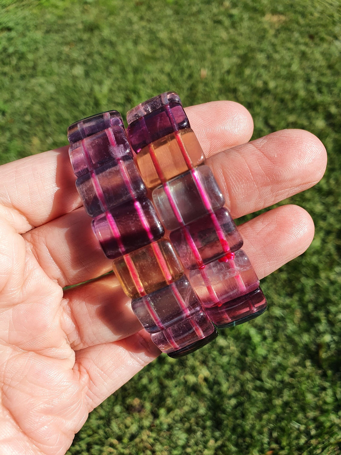 Rainbow Fluorite bracelet