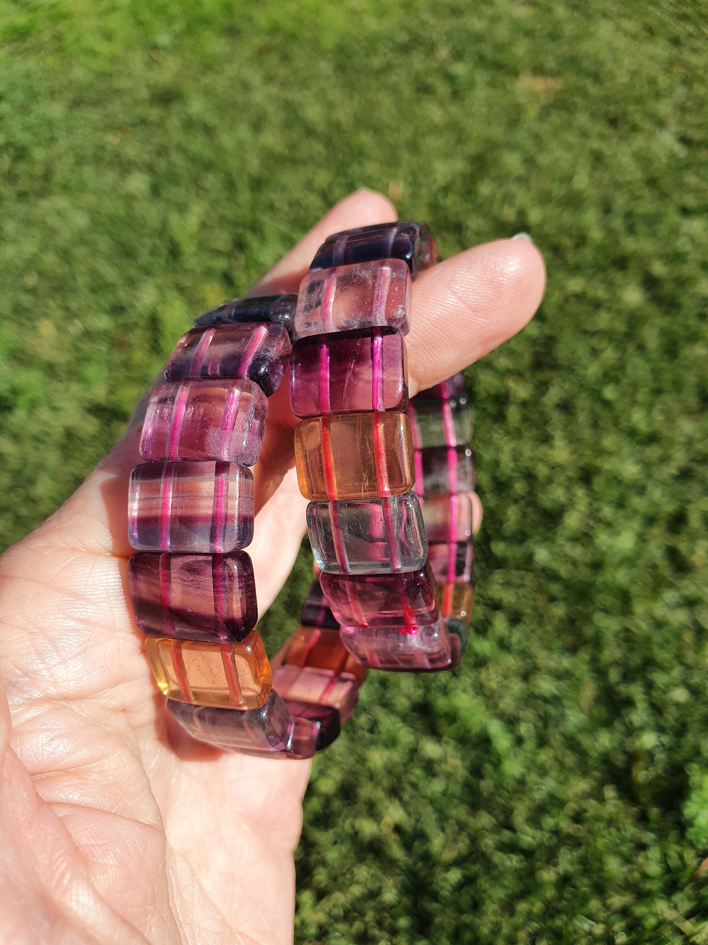 Rainbow Fluorite bracelet