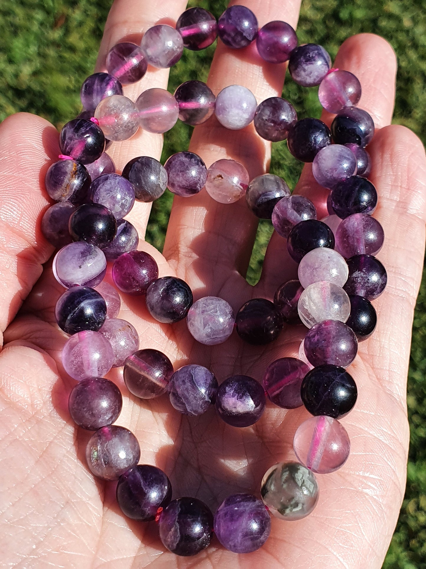 Fluorite 8mm bracelet
