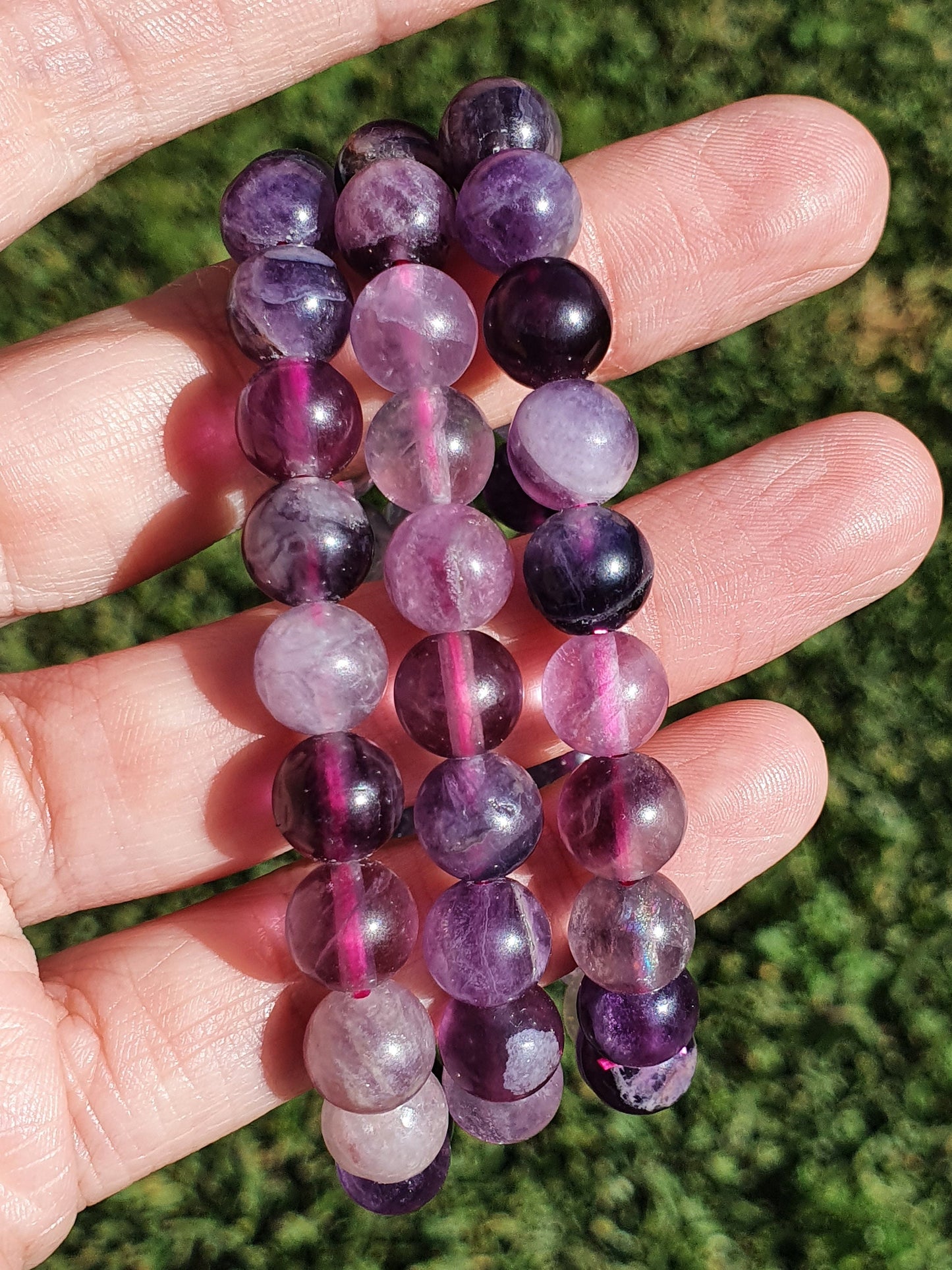 Fluorite 8mm bracelet