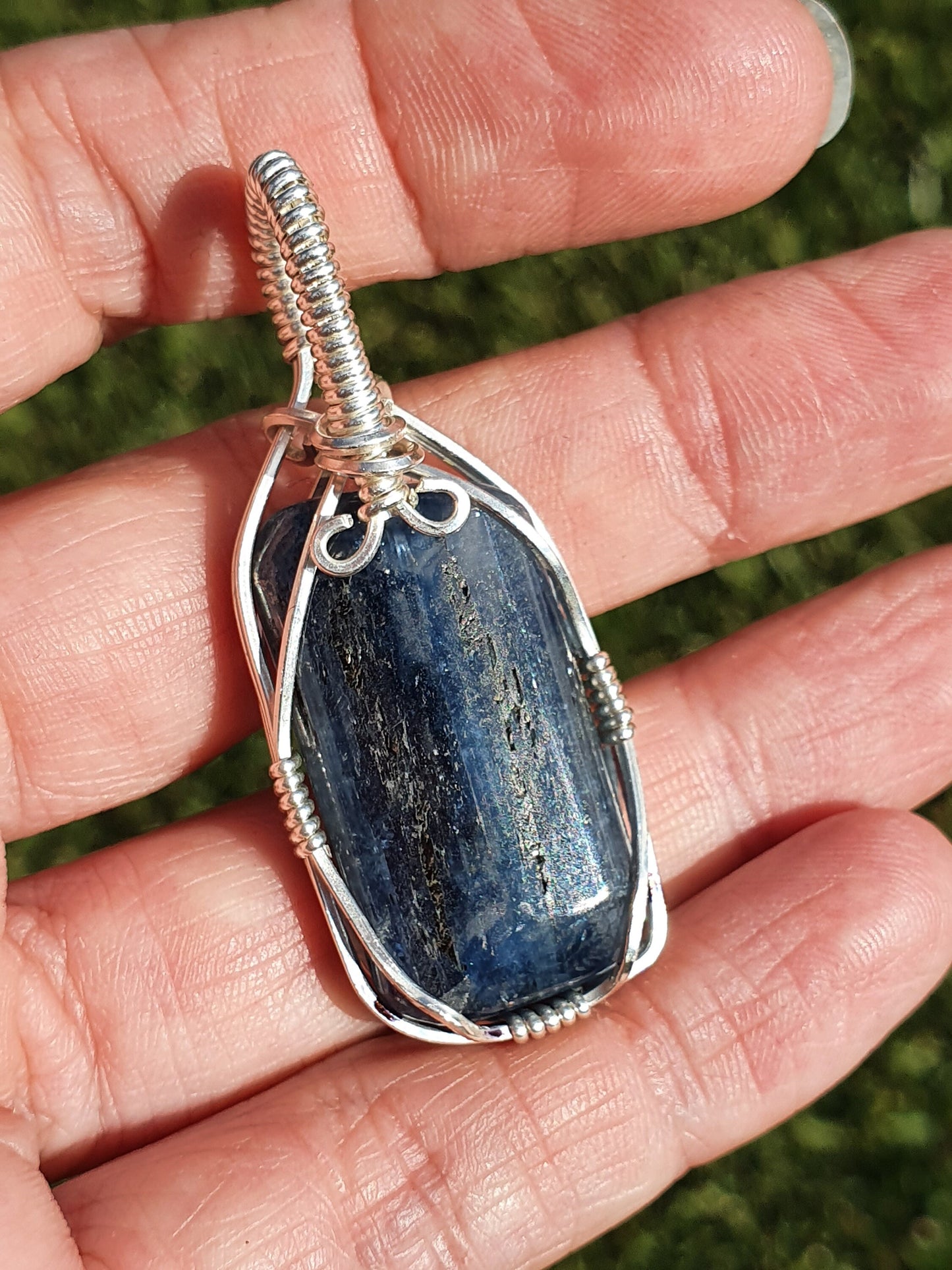 Blue Kyanite pendant