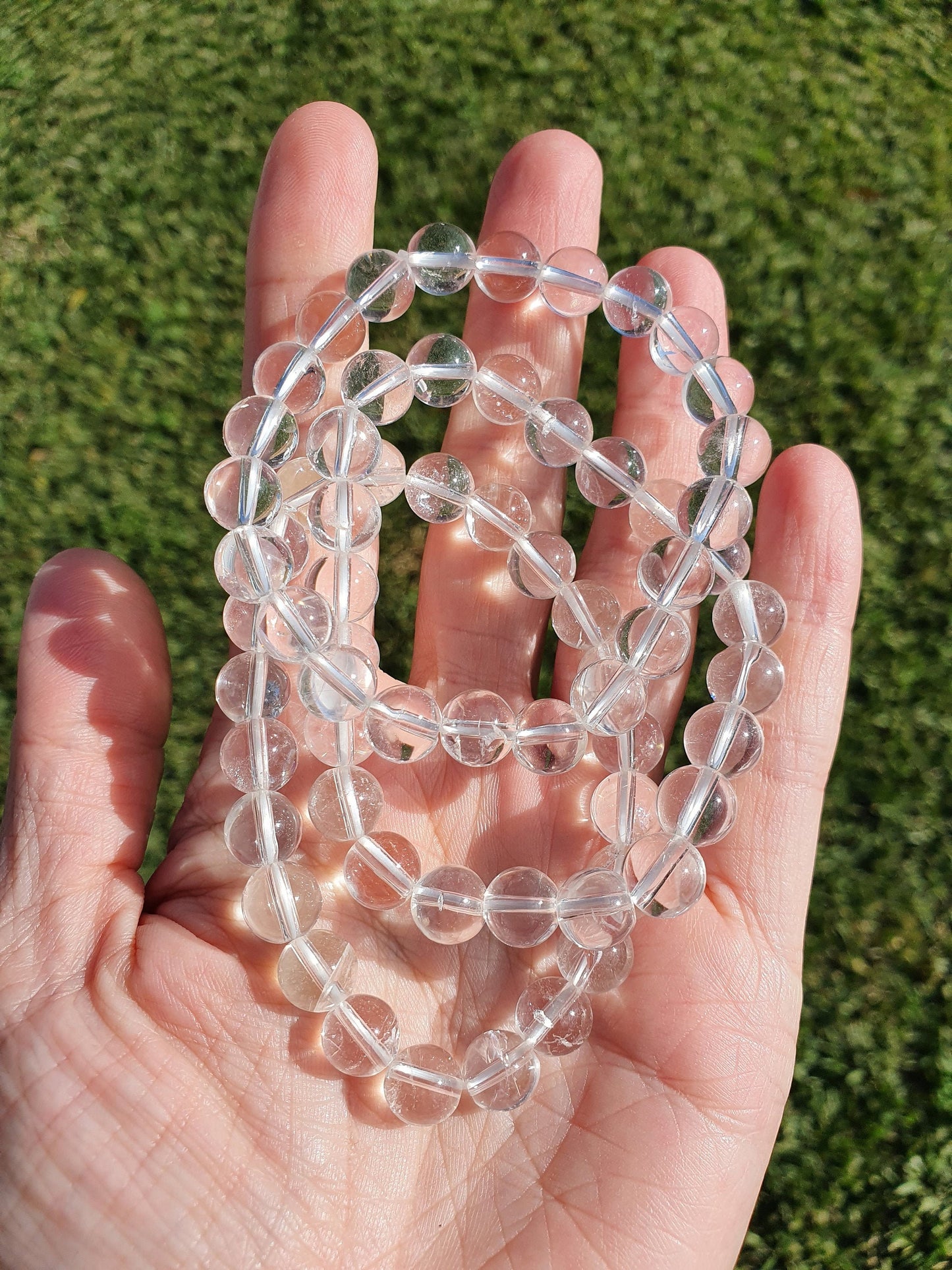 Clear Quartz 8mm bracelet