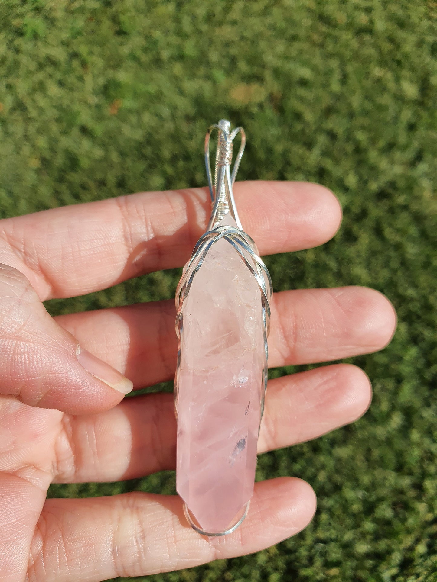 Rose Quart pendant