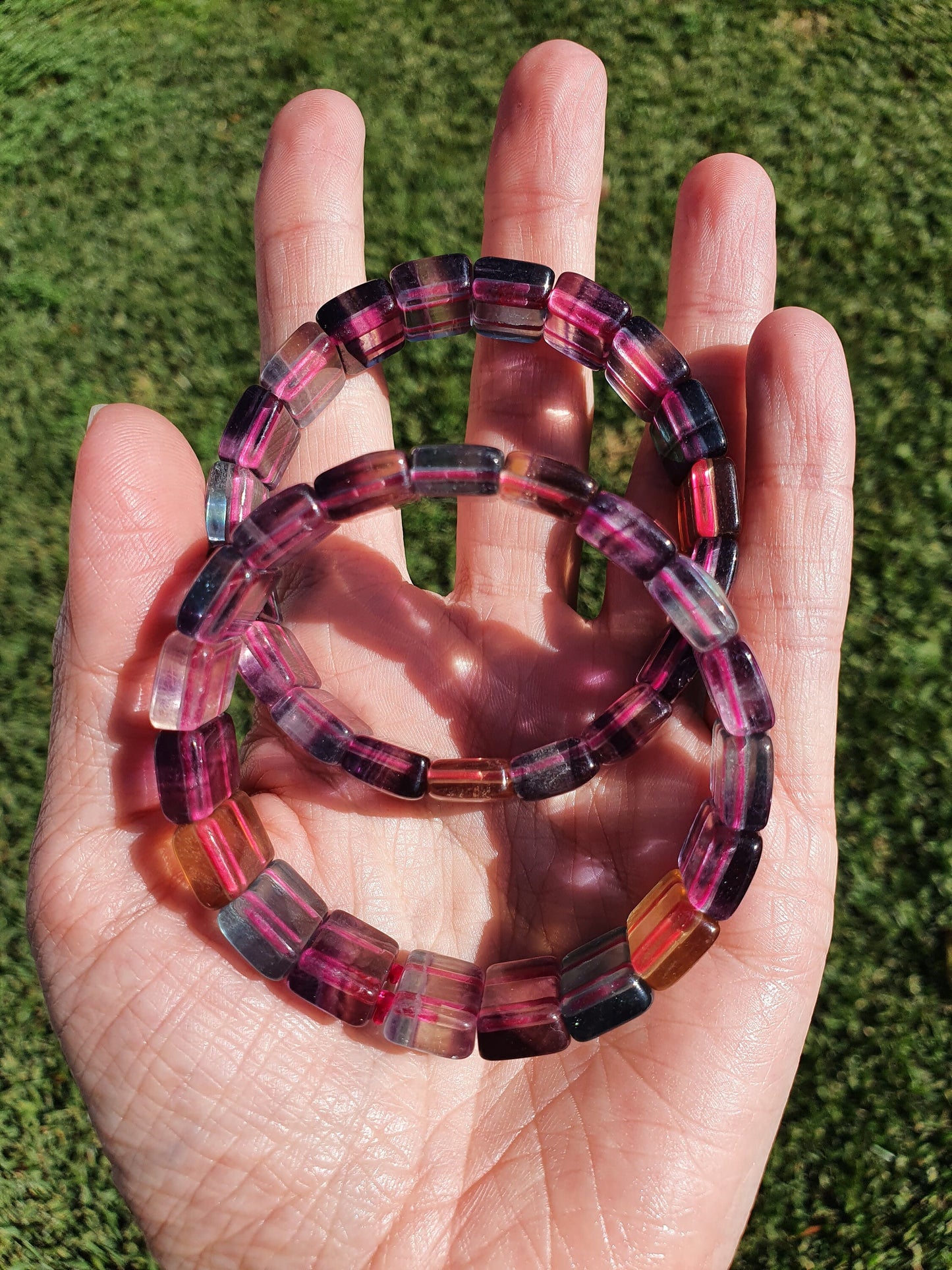 Rainbow Fluorite bracelet