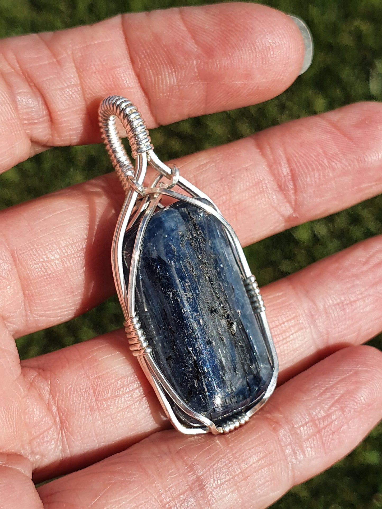 Blue Kyanite pendant