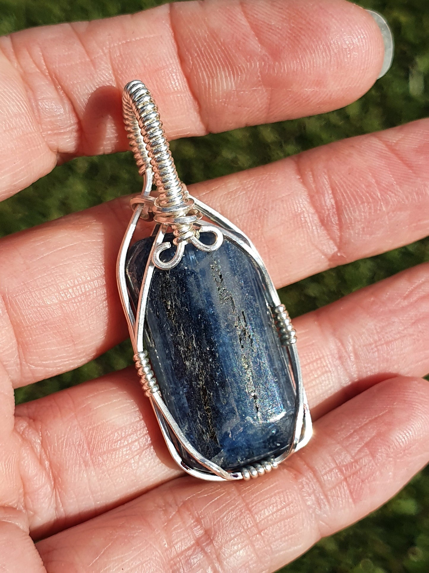 Blue Kyanite pendant