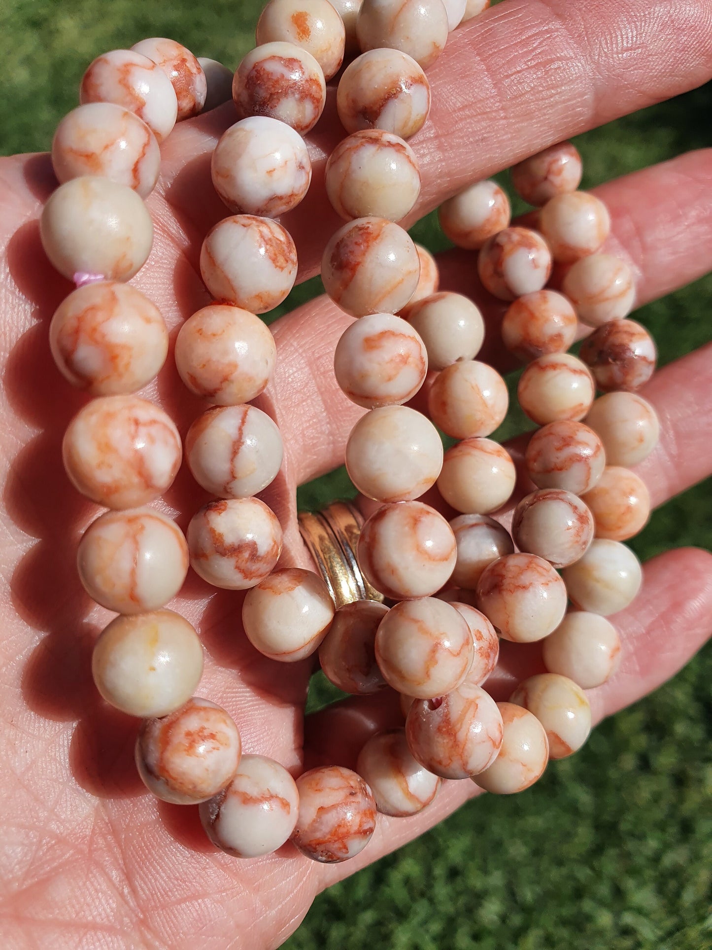 Network Jasper 8mm bracelet