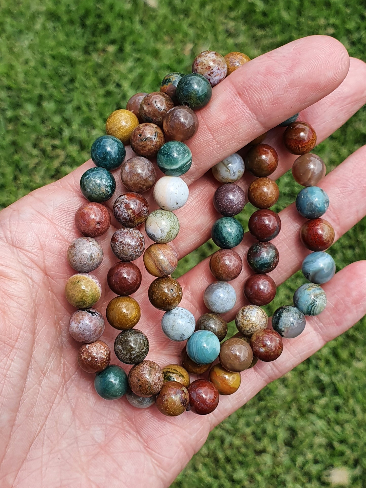 Ocean Jasper 8mm bracelet