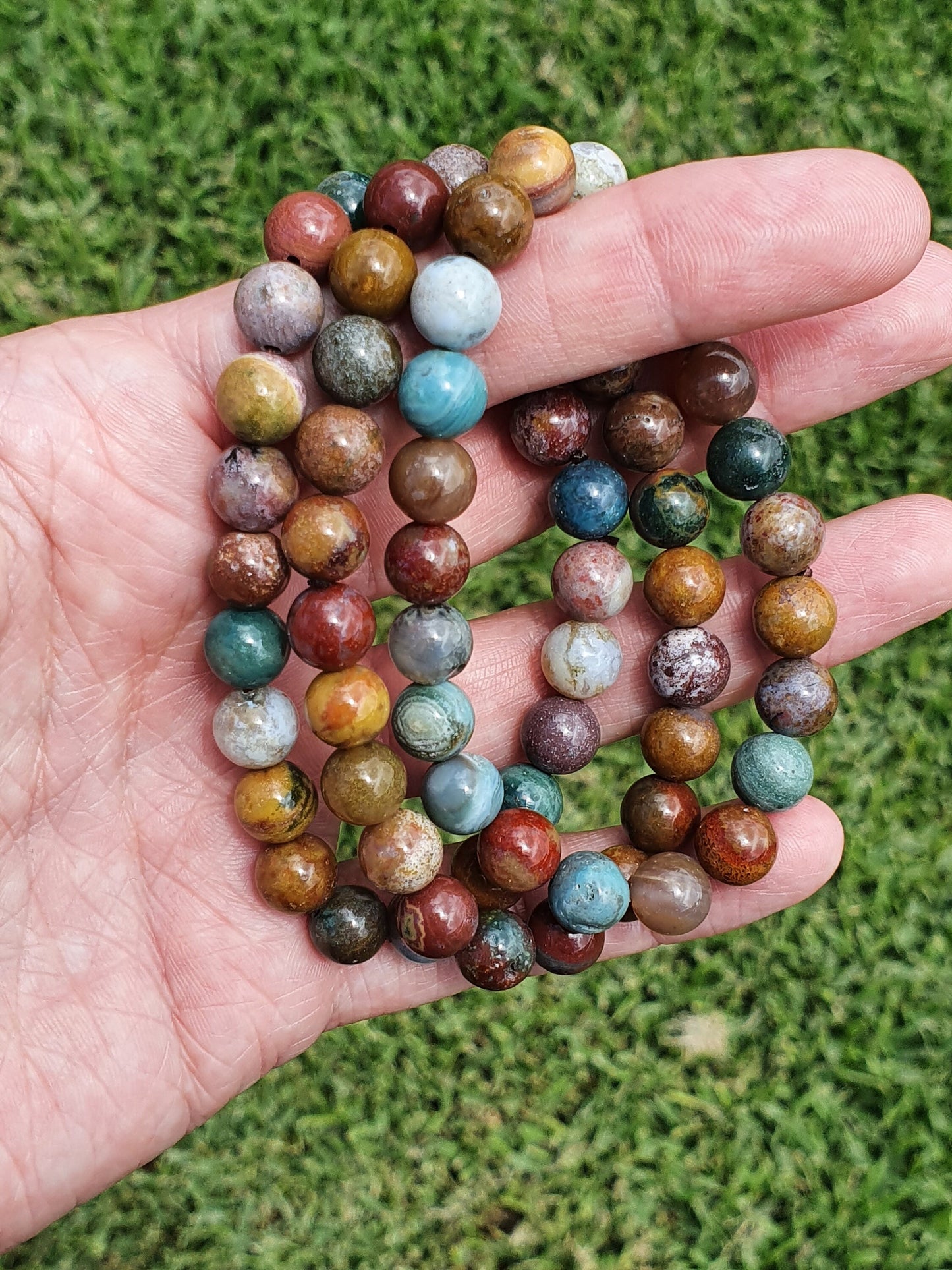 Ocean Jasper 8mm bracelet