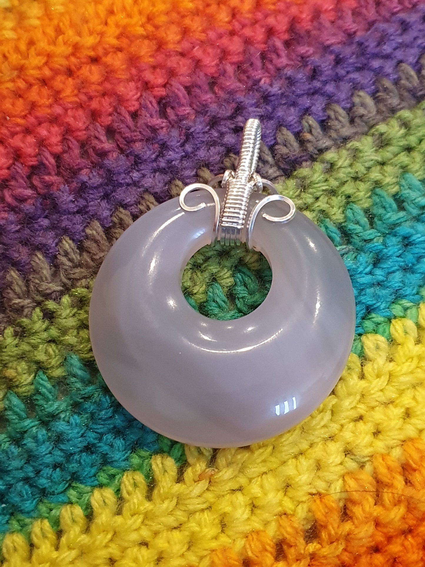Agate pendant