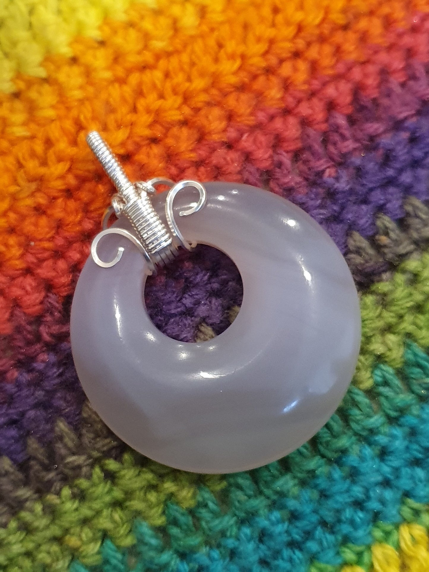 Agate pendant