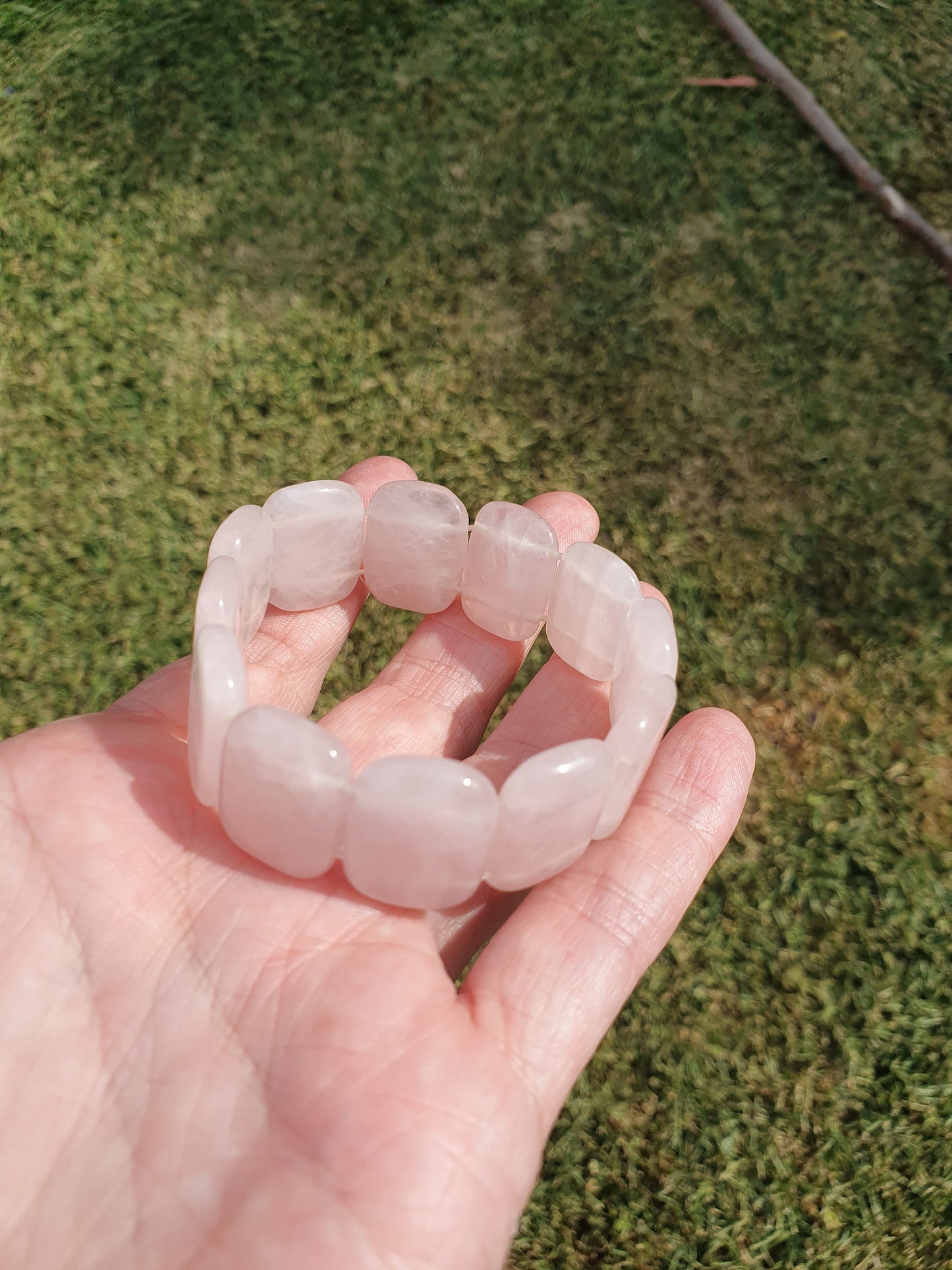 Rose quartz bracelet