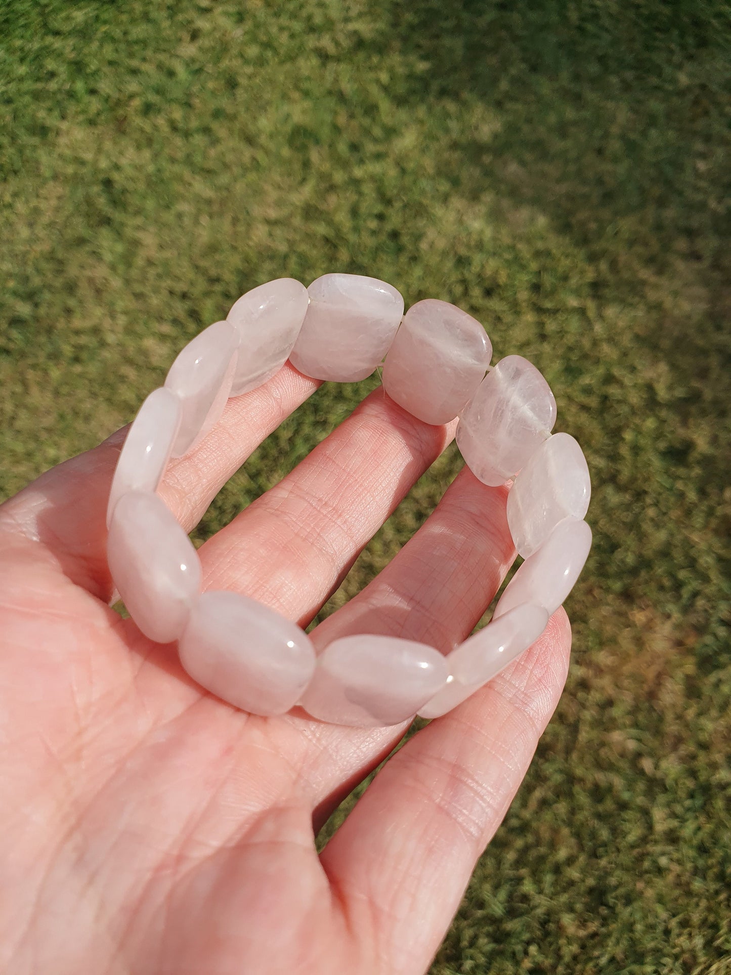 Rose quartz bracelet