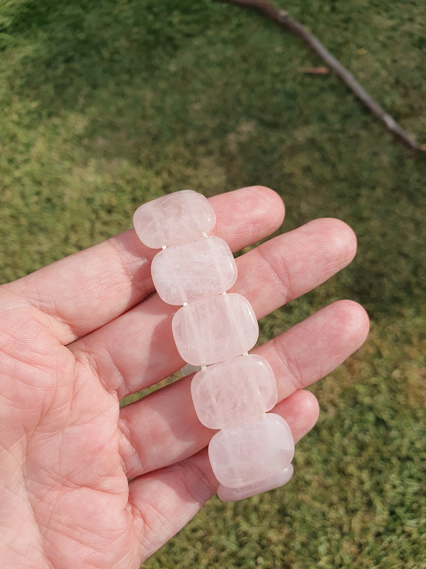Rose quartz bracelet