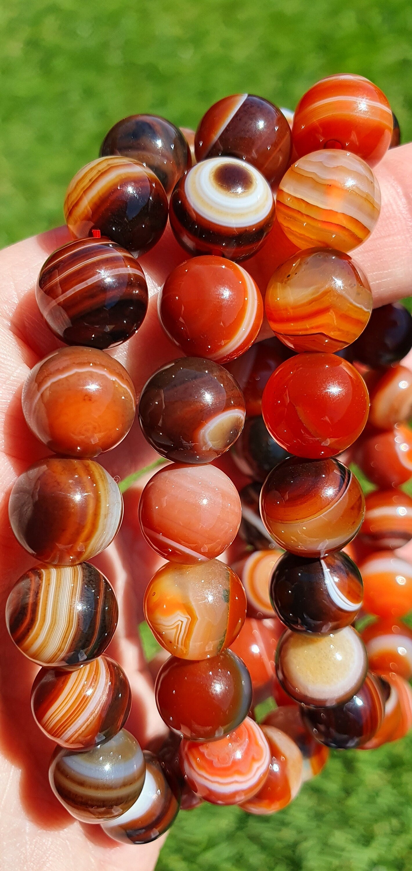 Sardonyx 10mm bracelet