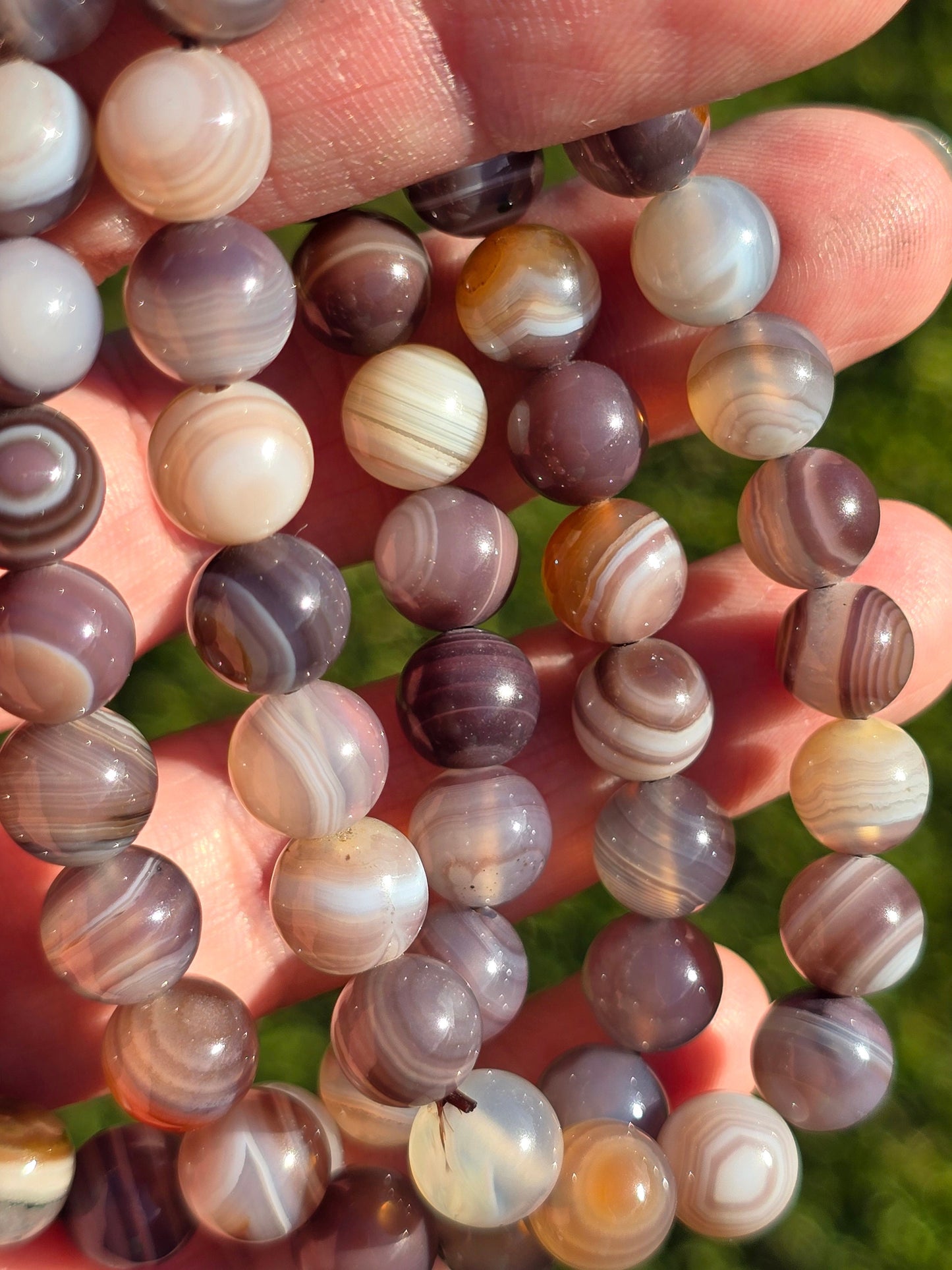 Botswana Agate 8mm bracelet