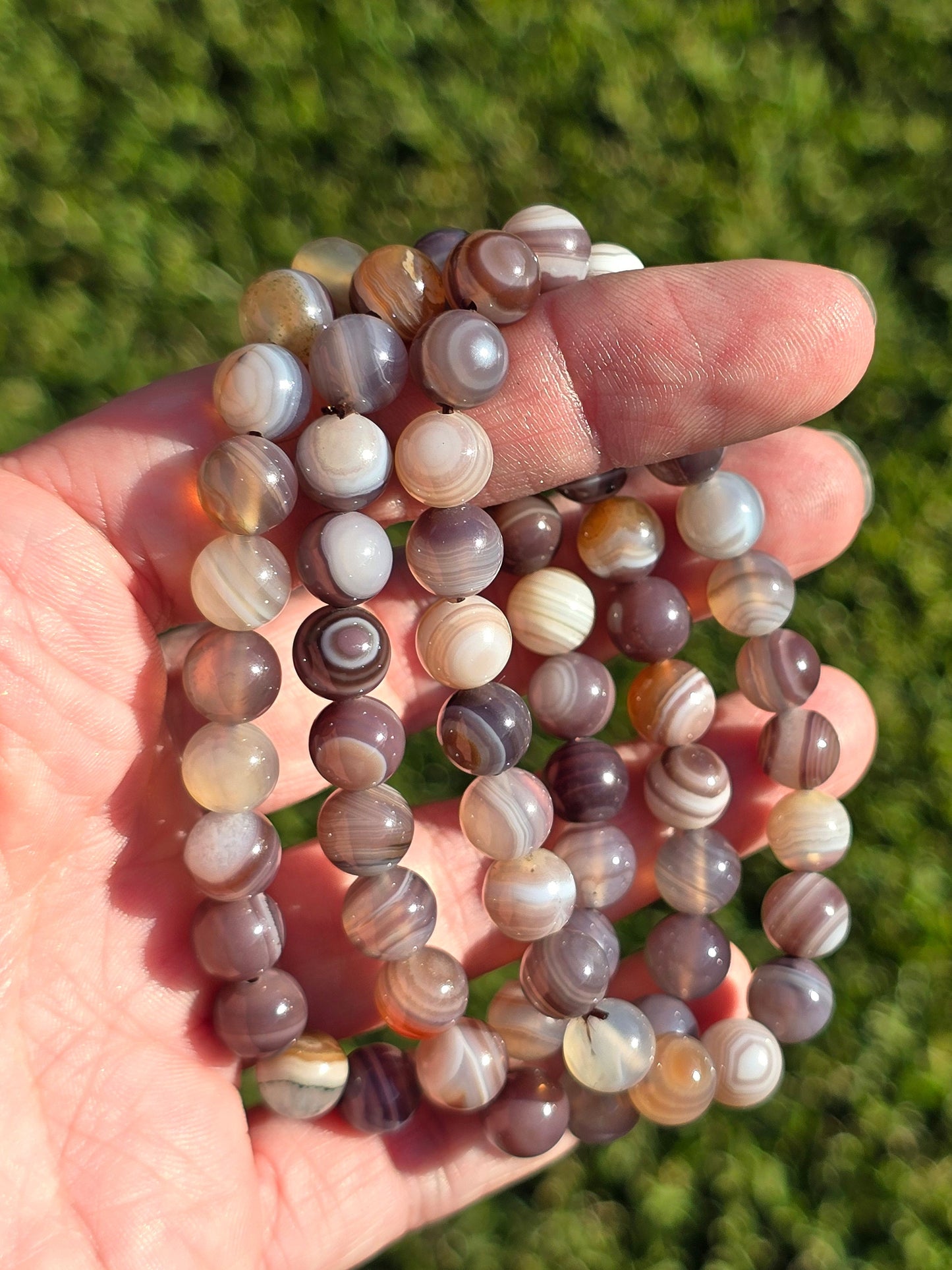 Botswana Agate 8mm bracelet