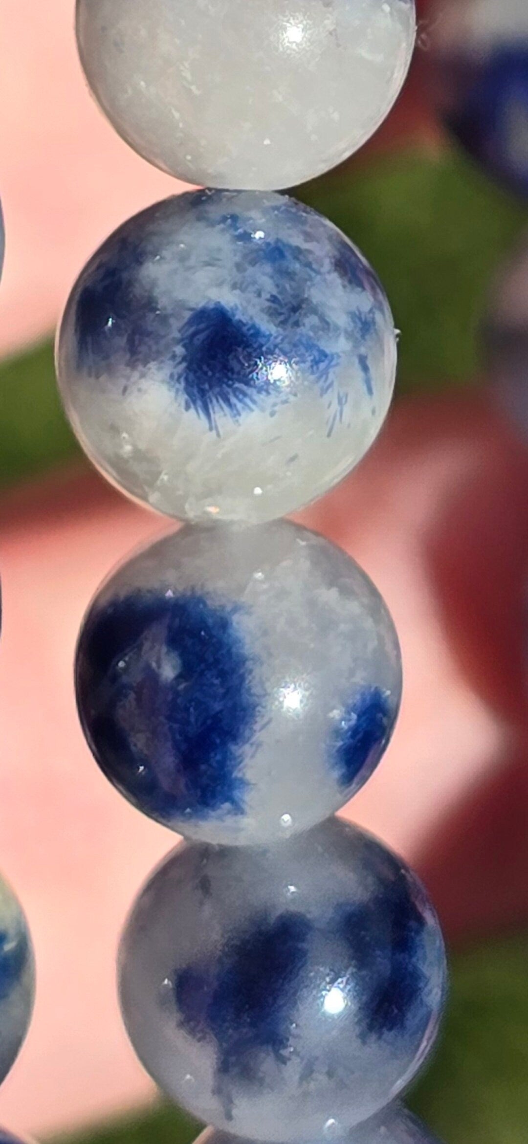Dumortierite bracelet