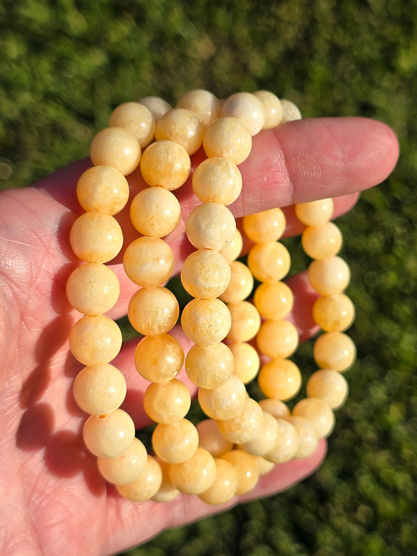 Calcite 9-10mm bracelet