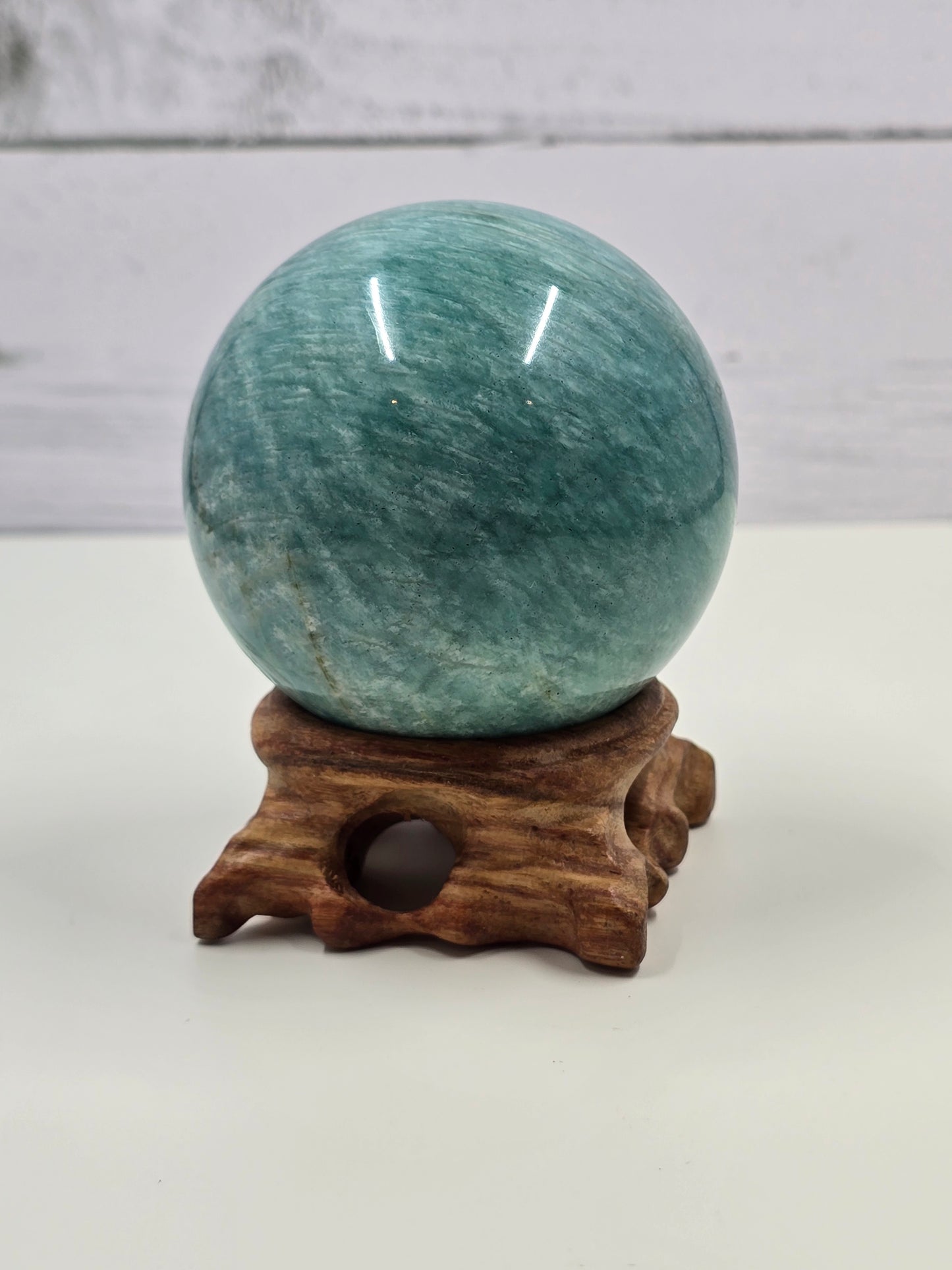 Amazonite sphere
