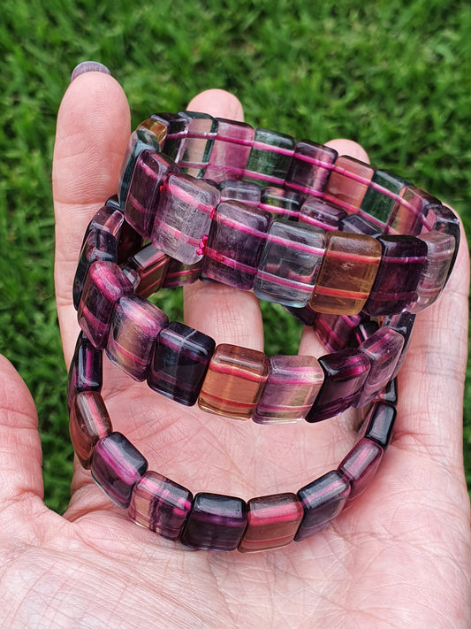 Rainbow Fluorite bracelet