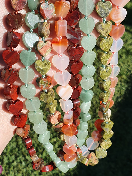 Chain of hearts necklace