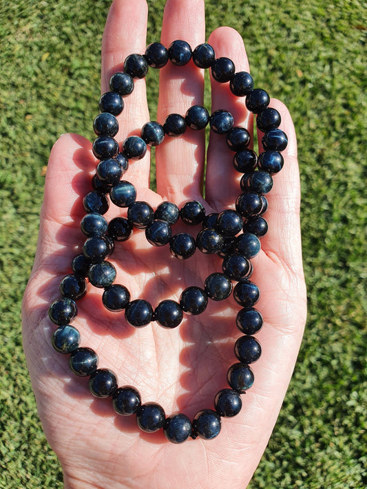 Blue Tigers eye 8mm bracelet