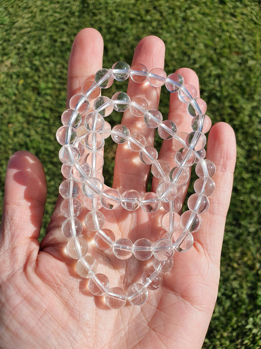 Clear Quartz 8mm bracelet