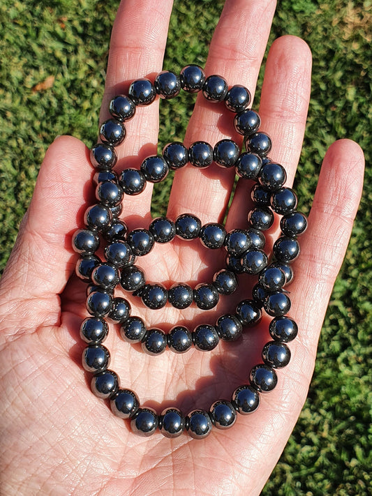Hematite 8mm bracelet