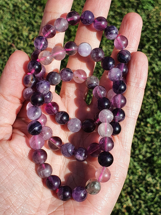 Fluorite 8mm bracelet