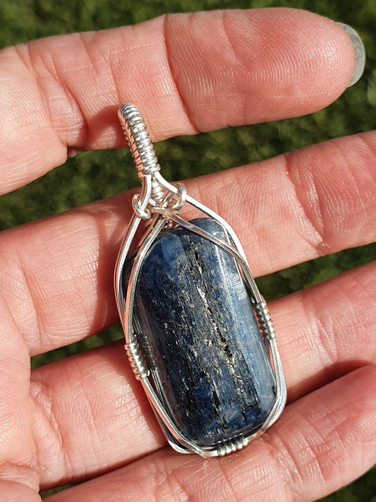 Blue Kyanite pendant