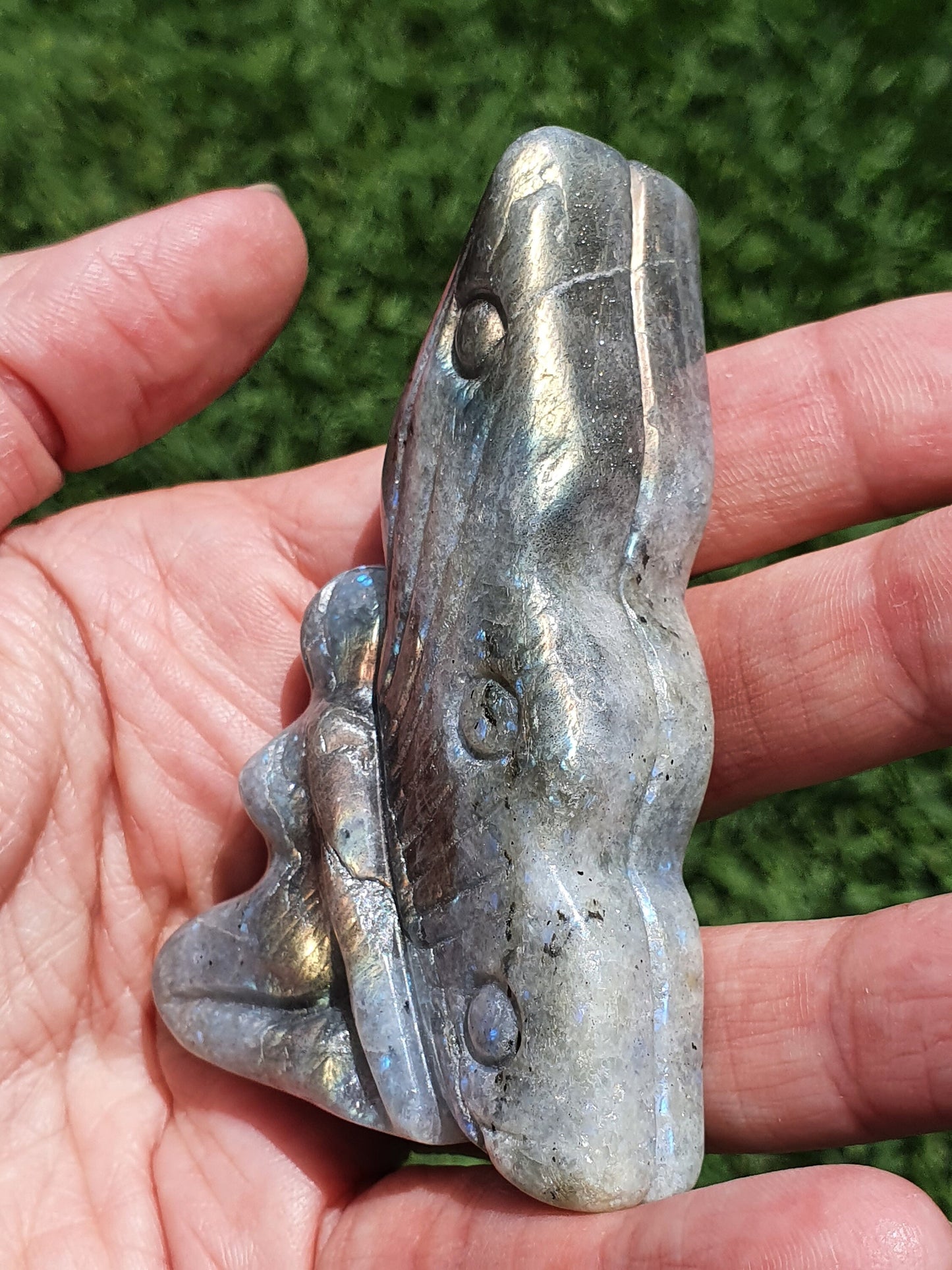 Labradorite Fairy carving