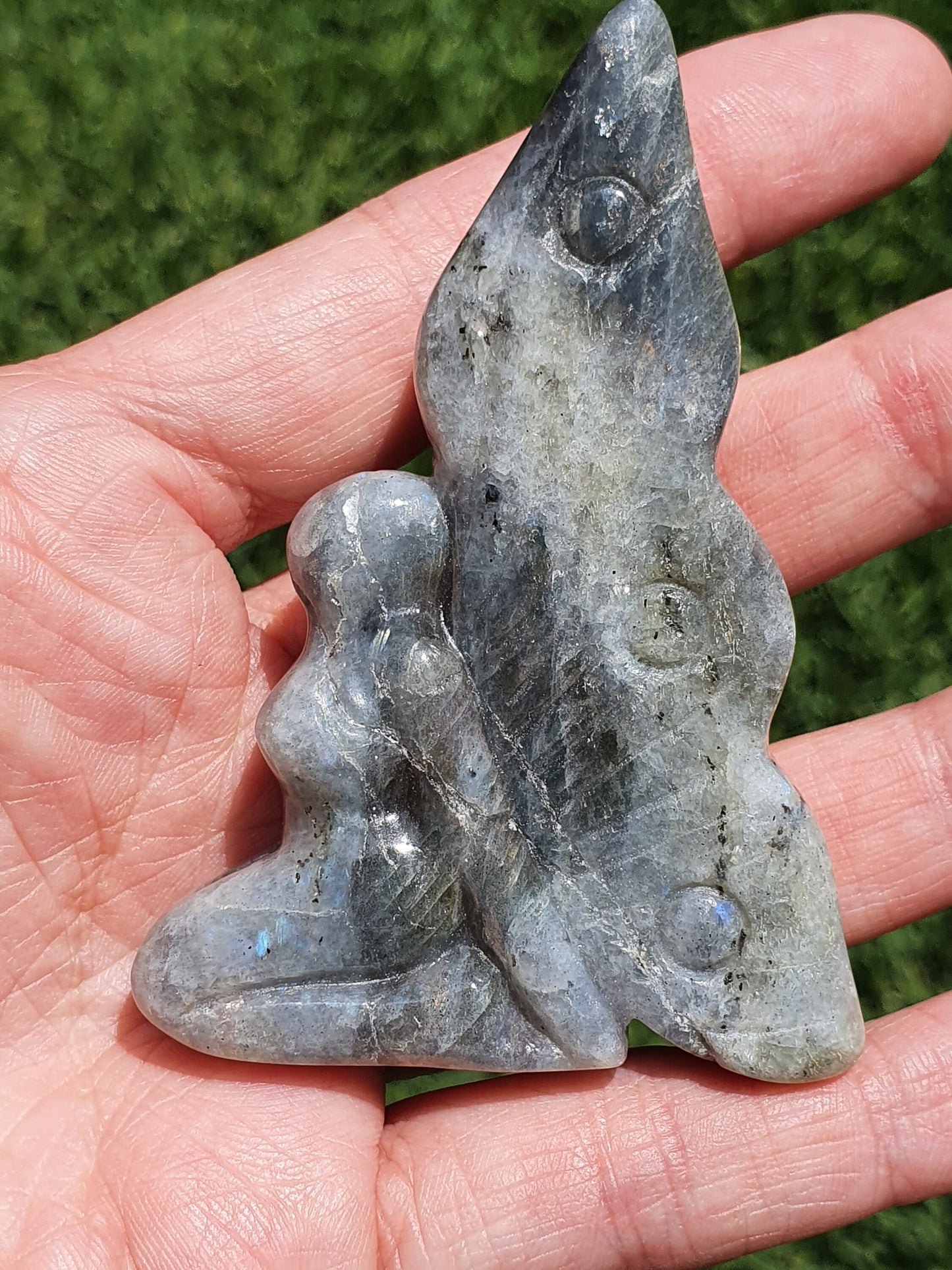 Labradorite Fairy carving