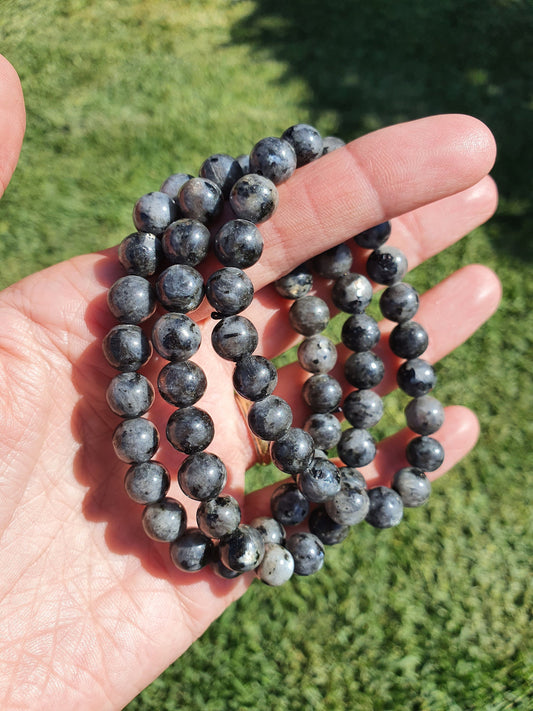 Larvikite 8mm bracelet
