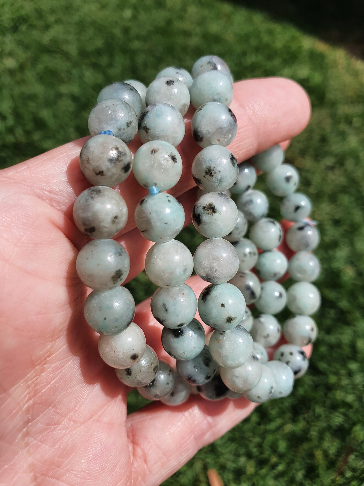 Kiwi Jasper bracelet 8mm