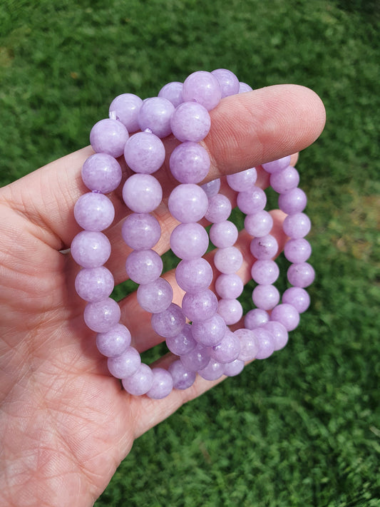 Kunzite bracelet 7-8mm