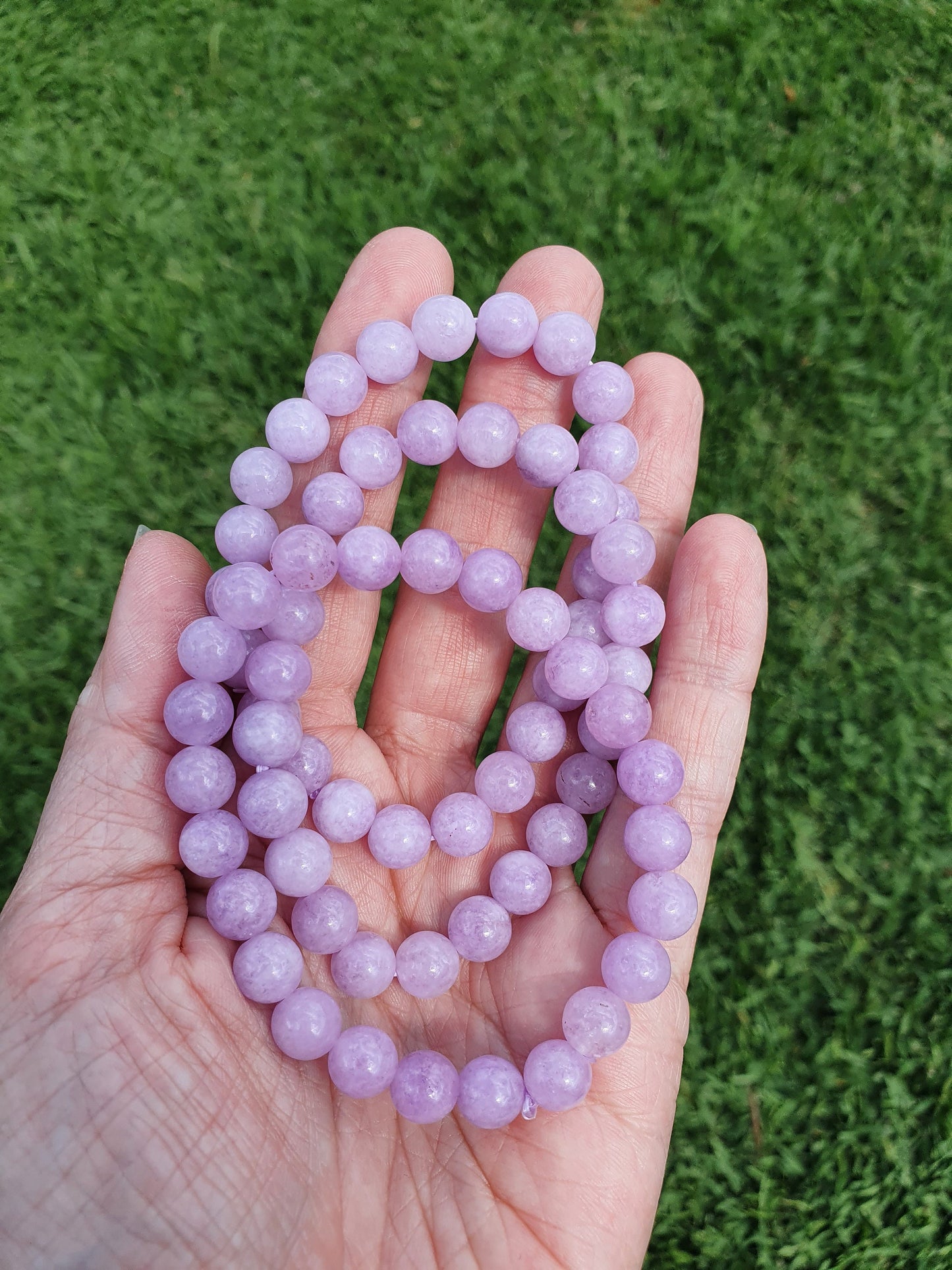 Kunzite bracelet 7-8mm