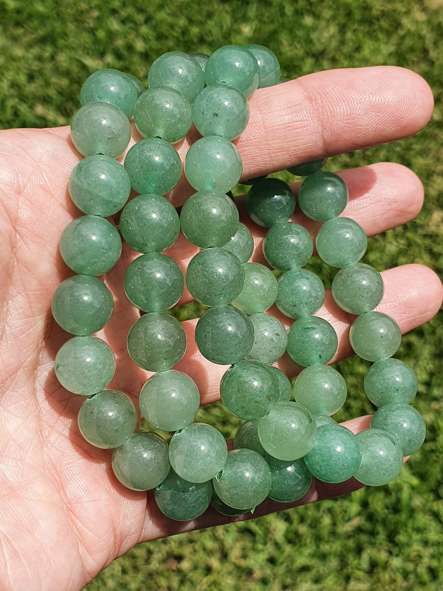 Green Aventurine 10mm stretch bracelet