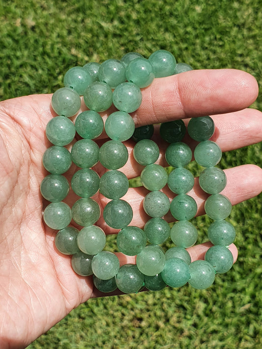 Green Aventurine 10mm stretch bracelet