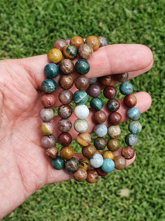 Ocean Jasper 8mm bracelet