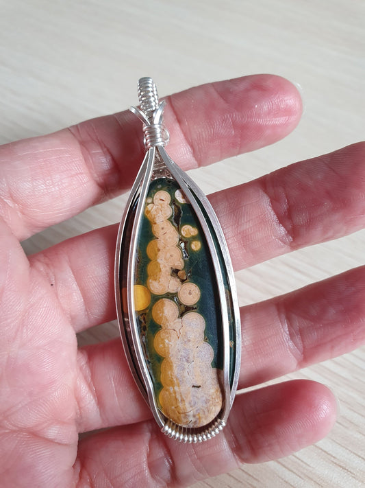 Ocean Jasper pendant