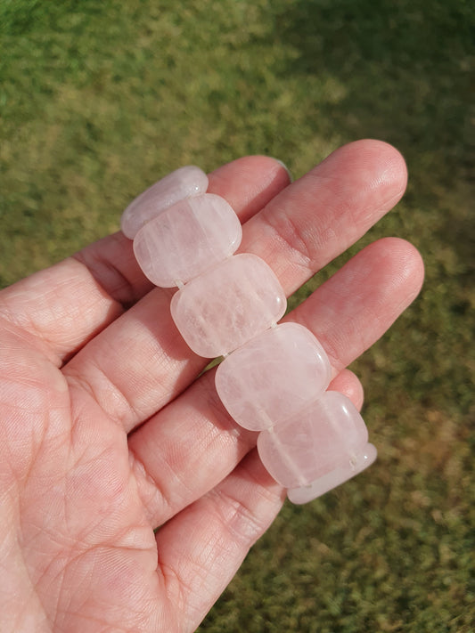 Rose quartz bracelet