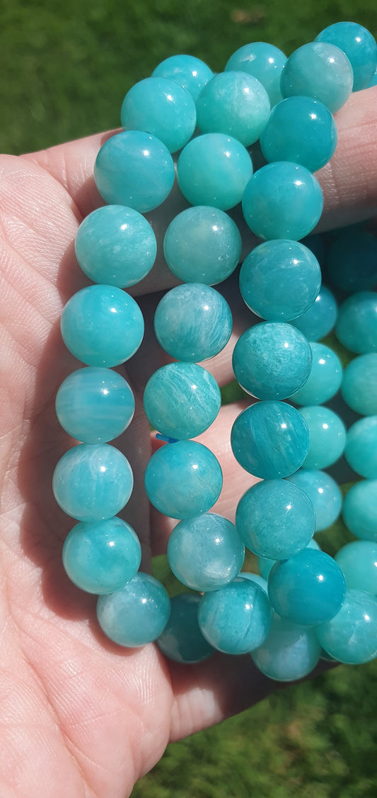 Amazonite 10mm bracelet