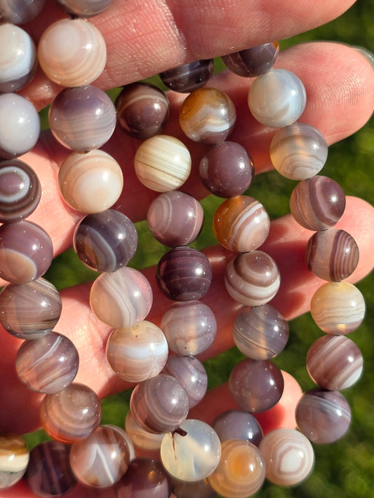 Botswana Agate 8mm bracelet